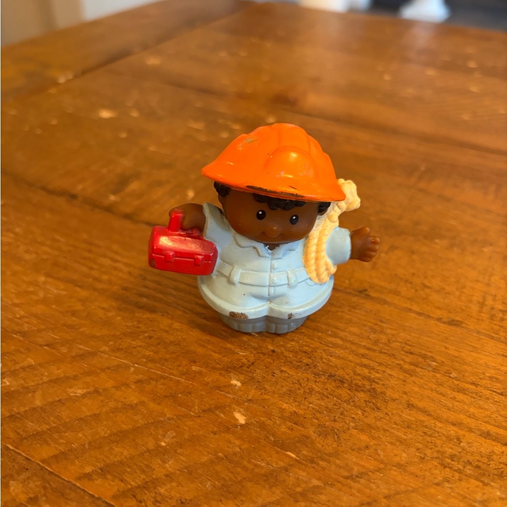 Fisher Price Little People construction worker as is